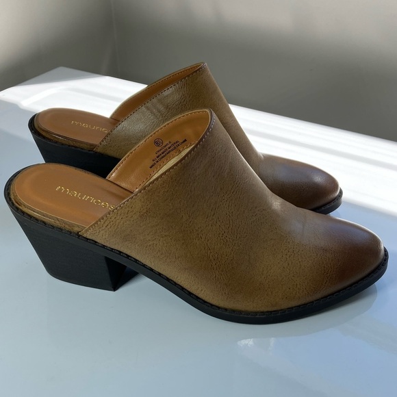 Maurice’s Mules Woman’s Size 8.5 Ombré Tan Brown Charlie No Flaws Pre-Own Gently - Picture 4 of 10